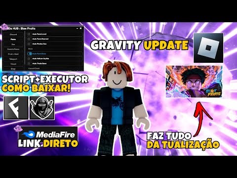 UPDATE GRAVITY☄️ SCRIPT BLOX FRUITS NO CELULAR EXECUTOR ATUALIZADO ROBLOX COMO BAIXAR DELTA E FLUXUS