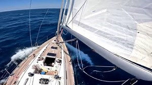 Sailing Adventure: A Glimpse of Open Waters - Free Stock Video Footage | Coverr