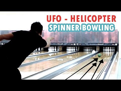 How to Spin the bowling ball : Bowling UFO Spinner Helicopter Style - Tutorial [ Episode 2 ]