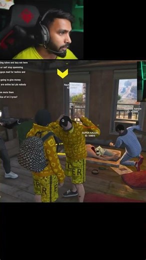 techno gamer funny moments 😂 #gta #viralshort #technogamerz #ytshorts #ujjwal #sadmoment