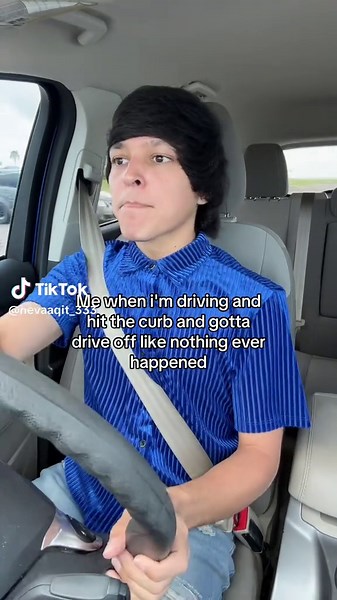 Nonchalant Driving: When You Hit the Curb