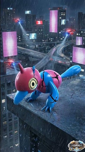 Real-Life Porygon Evolution in Pune 🏙️