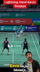 Kevin Sanjaya The Lightning Hand #badminton #fyp | Arfan Sport