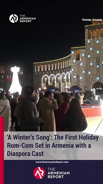 Go behind the scenes of A Winter’s Song, the first holiday rom-com set in Armenia with a star-studded diaspora cast! Get exclusive interviews, backstage moments, and a sneak peek at how this magical film is coming to life. Watch the full video now on our YouTube channel—link in bio! #AWintersSong #Armenian #BehindTheScenes #TheArmenianReport #RomCom #HolidayFilm | The Armenian Report