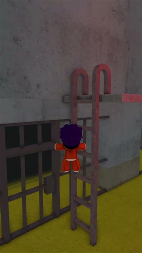 🚨SIREN COP'S PRISON RUN SCARY OBBY ROBLOX #roblox #games