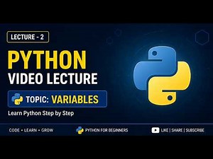 Python Variables Explained for Beginners | Python Tutorial #2