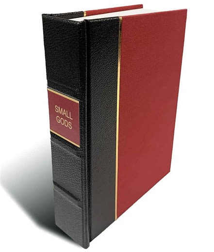 Small Gods by Terry Pratchett Leather Bound Hardcover Book - Special Edition (luxury Gift) - Etsy UK