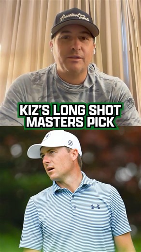 Kevin Kisner gives his long shot prediction to win The Masters 👀
