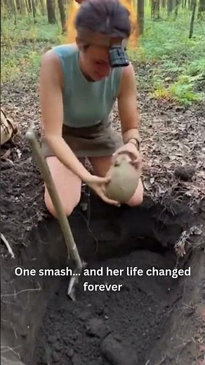 Real Treasure Found! Gold Coins Spill Out of Ancient Pot