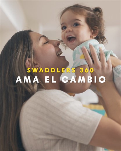 67 reactions | A los papás les encanta la cintura elástica 360 del nuevo Pampers Swaddlers 360. Es cómoda, elástica y facilita cambiar el pañal. | Pampers | Facebook