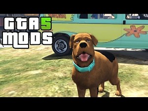 GTA 5 PC MODS - Scooby Doo & Mystery Machine v2.0