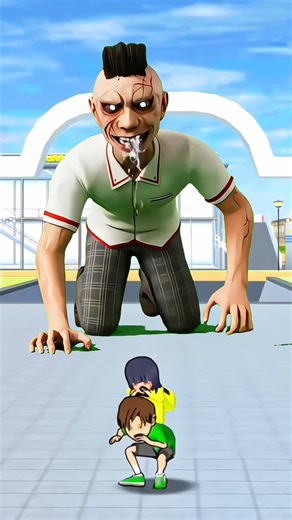 😈🤬The ghost of Hamood habibi passed in front of Mio house #sakuraschoolsimulator #hamoodhabibi.