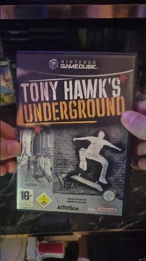 TONY HAWK`S UNDERGROUND ON GAMECUBE🛹
