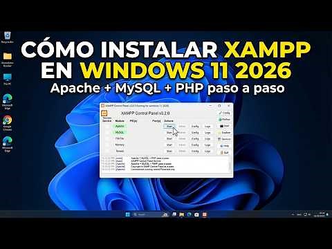 Cómo instalar XAMPP en Windows 11 2026 – Apache + MySQL + PHP paso a paso