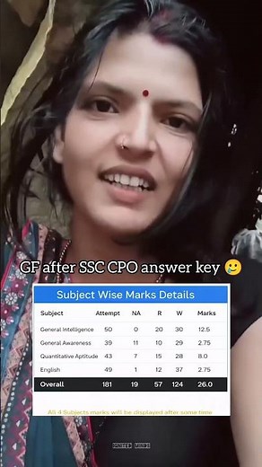 SSC CPO 2025 answer key 😂 #ssccpo #cpo #cglmains2025