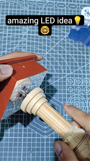 amazing LED idea #led #electronic #diy