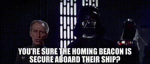 You're sure the homing beacon is secure aboard their ship?