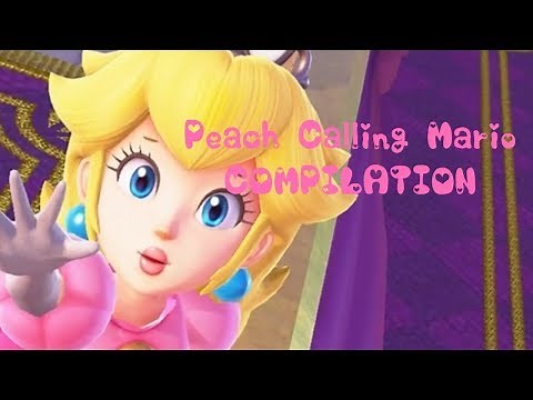 [Compilation] Peach Calling Mario