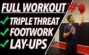 【篮球教学 中文字幕】【ProTrainningBasketball】控球后卫的自我修养第9弹 基础上篮与反手上篮 基础三威胁脚步训练