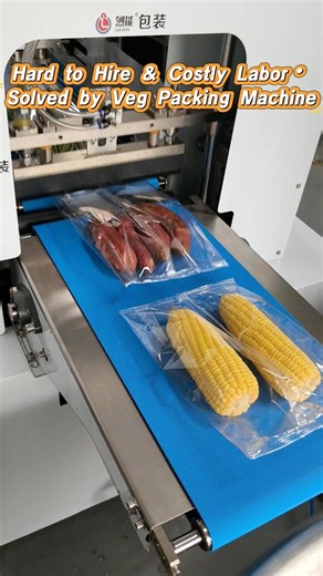 Vegetable Packing Machine Demo | No Sorting for Mixed Size Vegetables