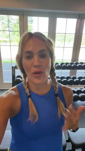 Excited to share my leg workout with the #fit52fam! Follow fit52 to be the first to know when it’s coming to the app. 💪🏻🏃🏼‍♀️ Try fit52 free for 30 days at fit52.page.link/carrie. | Carrie Underwood