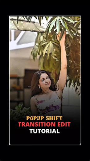 Popup Shift Transition Edit Tutorial 💥😍🔥 #editing #shorts