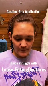 👀 Struggling with loose dentures? Tired of messy glues not always working? It's time to upgrade to Cushion Grip! 💯 One application gives you up to 4 days of secure, comfortable dentures, all without glue! Plus, its waterproof properties means you can wash and soak your dentures without it dissolving, so you can continue wearing your dentures easily! 👆 Click to learn more about why people love using Cushion Grip! | My Cushion Grip