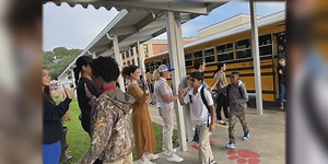 Pineville Elementary School unites with the community for Together Tuesday celebration