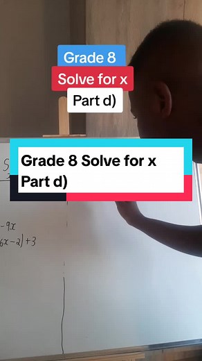 Grade 8 Math: Solving for X Step-by-Step