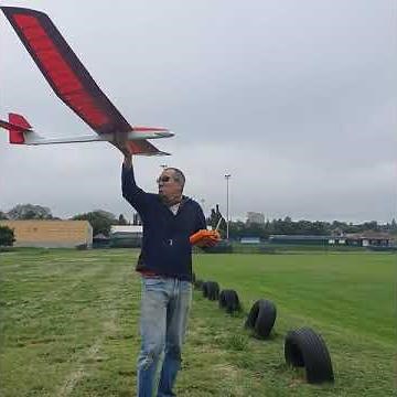 Sagitta 900 RC Glider 2.5m practice launch