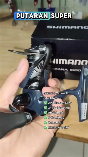 Shimano Catana FE #Shimano #ShimanoCatana #ReelShimano #ReelPancing #AlatPancing