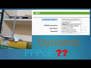 WAN Connection Type in TP-Link WiFi Router