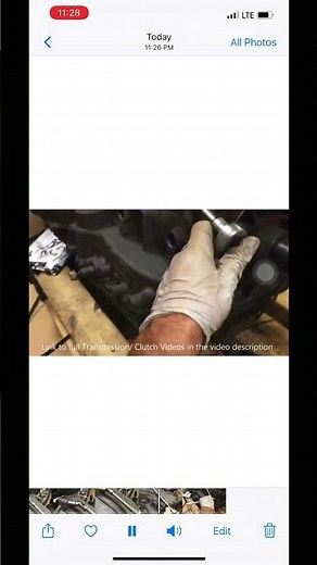 How to get the top transmission bolts out