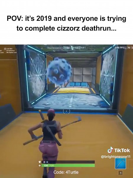Fortnite Cizzorz Death run ⛏️🏆🤞 #fn #fortnite #viral #cizzorzdeathrun