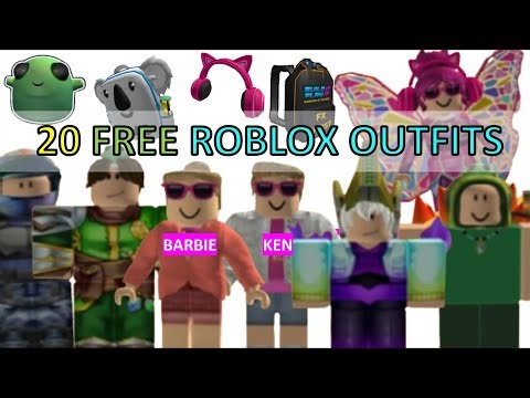 20 FREE COOL ROBLOX OUTFITS (WITH HALLOWEEN OUTFITS)