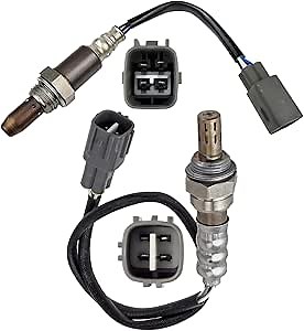 Dropwater 1 Pair Upstream and Downstream O2 Sensor Replacement for Toyota 2008-2012 Sequoia,2013-2007 Tundra,Replaces#234-9026 234-4624,Set of 2pcs