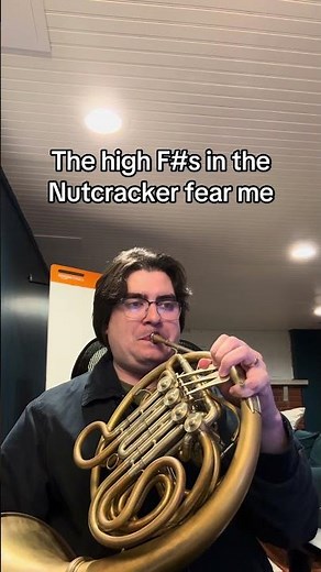 Adversity Training for Nutcracker Season #frenchhorn #highnotes