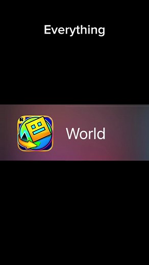 Everythinng Wong with Geometry Dash World in less than a minute #gd #geometrydash
