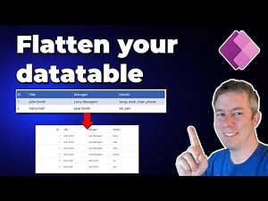 Flattening a Data source in Power Apps (Data…  - Partner
