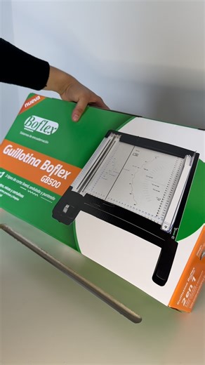 La Guillotina 2 en 1 Boflex te da opciones para que cada proyecto tenga su propio estilo. #Guillotina #Papeleria #Oficina #HechoConBoflex | BOFLEX