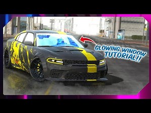 How To Make Glowing Window In Car Parking Multiplayer Tutorial