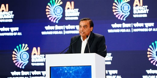 India’s Reliance Industries to Invest $110 Billion in AI