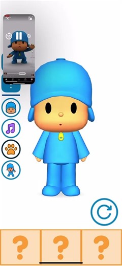 Pocoyo lion angry like