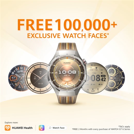 Unlock a world of style with Watch Face VIP! ✨ Claim your free 2 months and gain access to over 100,000 exclusive watch faces designed to complement every mood, outfit, and occasion. From elegant classics to bold, fashion-forward designs, your wrist becomes a true reflection of your personal style—always on point, always unique. ⌚💎 Check it out on the HUAWEI Health App: https://bit.ly/4qfanPM | Huawei Mobile