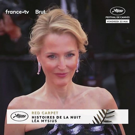 L'élégance de Gillian Anderson sur le tapis rouge !