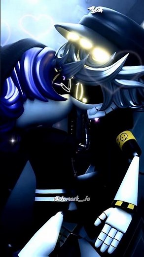 Uzi x N Kiss || Murder Drones #animation #murderdrones #uzixn #nxuzi #nuzi #shorts