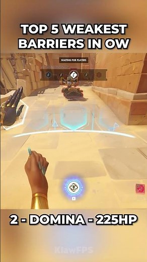 Top 5 Weakest Barriers in Overwatch