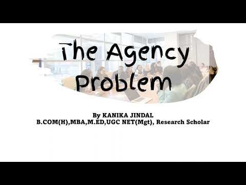 Agency problem Imanage agency problemI Financial Management Ifinance I gyaanguru I by Kanika Jindal