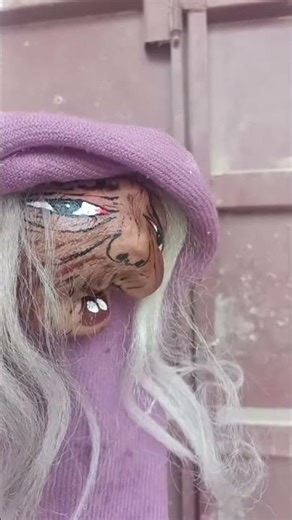 This Grandma is 100 years old! 👵😂 #shorts #puppet