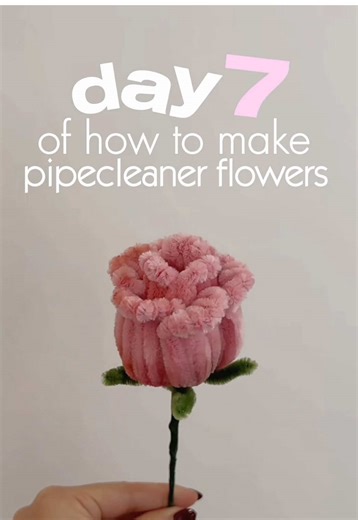day 7 of how to make pipecleaner flowers | rose tutorial - this is day 7 of 12 of my pipecleaner flower tutorial mini series !! today we have the long awaited rose which can help you prepare for valentines🌹 save & follow along for more pipecleaner / fuzzy flower content, tutorials and behind the scenes 🎬 - 💌 dm for enquiries 📍 london only - #diy #pipecleaners #pipecleanerflowers #fyppp #fuzzywire - other key words 🏷️ | best gifts london, flowers london, best bouquets london, pipe cleaner bo